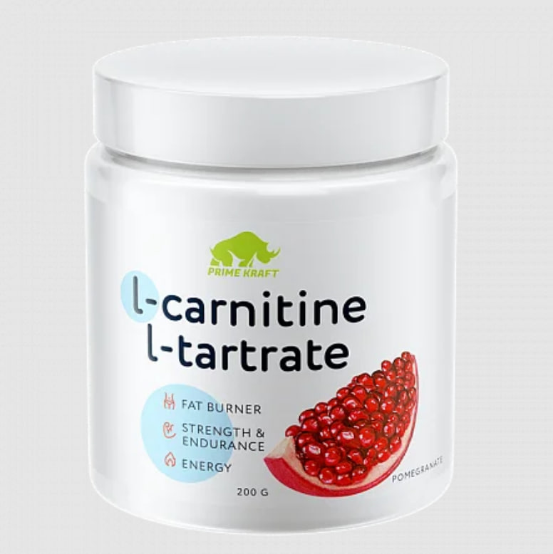 Жиросжигатель Л-Карнитин PRIMEKRAFT L-Carnitine L-Tartrate Гранат